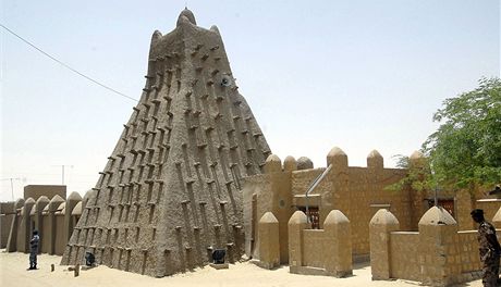 Timbuktu se proslavilo díky svým unikátním svatyním ze deva a z bláta.