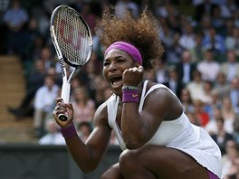 VYDEN VTZSTV. Serena Williamsov postoupila do osmifinle Wimbledonu a po