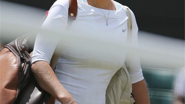 USMVAVÁ. Petra Kvitová ve Wimbledonu.