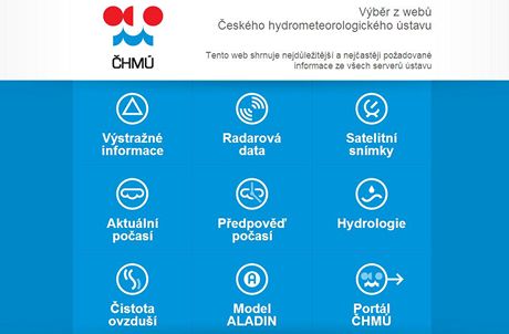 Nouzové stránky eského hydrometeorologického ústavu