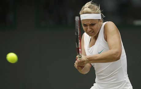 DER. Nmeck tenistka Sabine Lisick v osmifinle Wimbledonu proti Marii