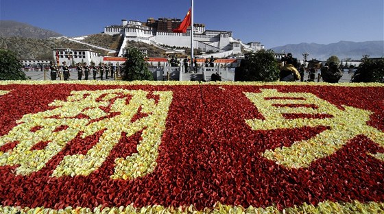 Lhasu bude zdobit mimo vlajek Číny také gigantický zábavní park