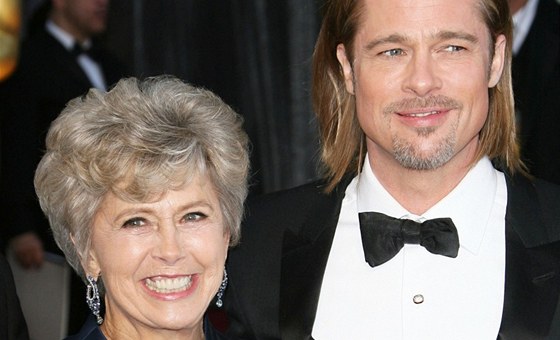 Brad Pitt a jeho matka Jane
