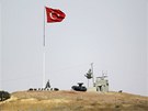 Raketomet turecké armády na hranicích se Sýrií (1. ervence 2012)