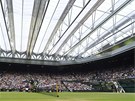 ZATAENÁ STECHA. Poadatelé kvli deti museli wimbledonské finále peruit a...