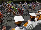 peloton Tour de France v 1. etap