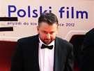 Marek Daniel, Tomá Matonoha, Pavel Lika ped premiérou snímku Polski film