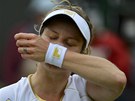 ZKLAMÁNÍ. Kim Clijstersová prohrála v osmifinále Wimbledonu s Angelique