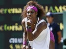 ANO. Serena Williamsová v semifinále Wimbledonu.