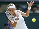TOHLE SNAD PJDE. Victoria Azarenková v semifinále Wimbledonu proti Seren