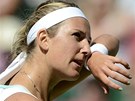 T̎KÉ TO JE...Victoria Azarenková v semifinále Wimbledonu proti Seren