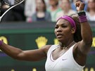 JÁ, AMPIONKA. Serena Williamsová vyhrála Wimbledon popáté.