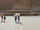 Chrám královny Hatepsut nedaleko Luxoru