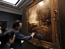 Obraz Johna Constablea The Lock byl vydraen za rekordní sumu.