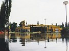 Povodn v Otrokovicch v roce 1997.