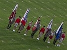 Přípravy na XV. všesokolský slet (3. července 2012, Praha) 