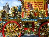 Indický festival voz - Ratha-Yatra
