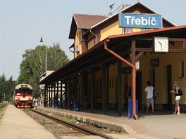 Vlakové nádraží v Třebíči