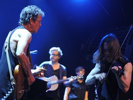 Lou Reed koncertoval 4. července 2012 v pražském Divadle Archa.