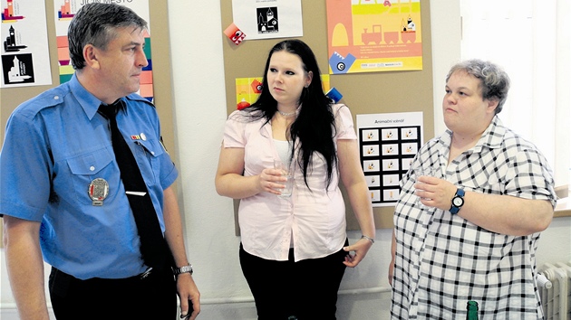 Martina Vettermannová (vpravo) nastoupila jako asistenka strá�ník� v problémové