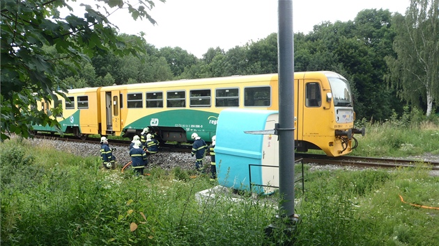 Souprav zaala hoet izolace výfuku.