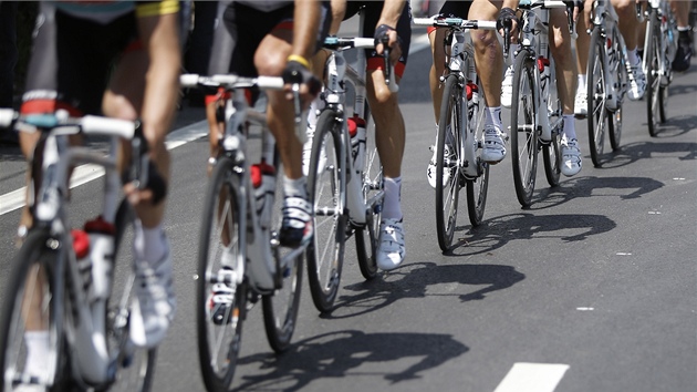 peloton Tour de France v pr�b�hu 1. etapy