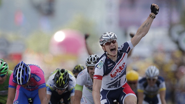 Nmecký cyklista André Greipel vyhrál 4. etapu Tour de France.