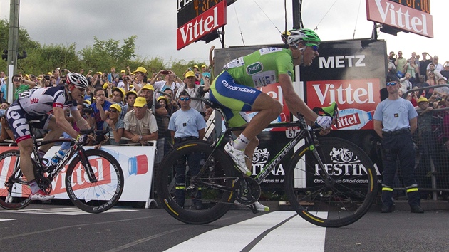 Slovenský cyklista Peter Sagan vyhrál 6. etapu Tour de France.