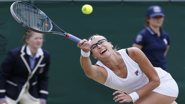 JET KOUSEK. Jaroslava vedovová v osmifinále Wimbledonu proti Seren