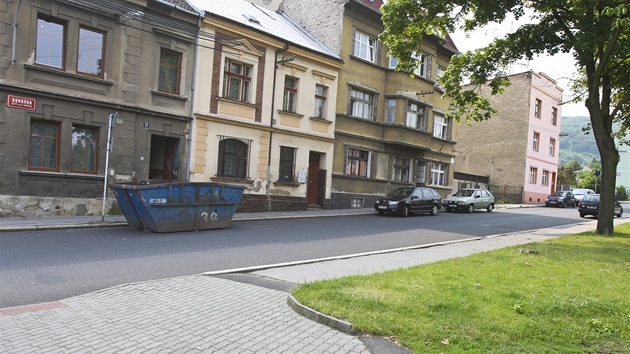 Kiovatka v Trmicích u Ústí nad Labem, kde byla unesena títýdenní holika....