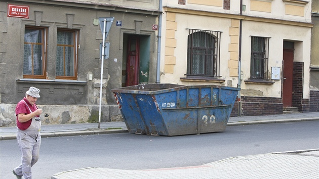 Kiovatka v Trmicích u Ústí nad Labem, kde byla unesena títýdenní holika....