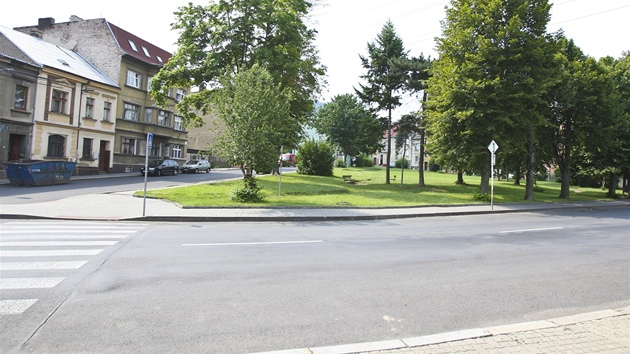 Kiovatka v Trmicích u Ústí nad Labem, kde byla unesena títýdenní holika....