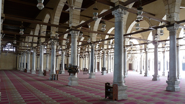 Nejstarší mešita v Káhiře i celém Egyptě Amr-ibn-el-As