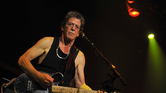 Lou Reed koncertoval 4. července 2012 v pražském Divadle Archa.