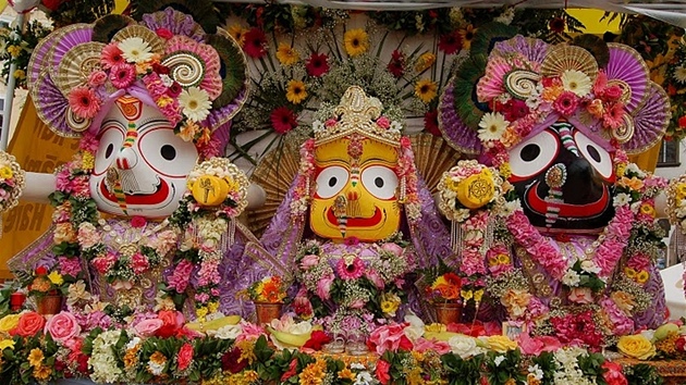 Indický festival voz - Ratha-Yatra