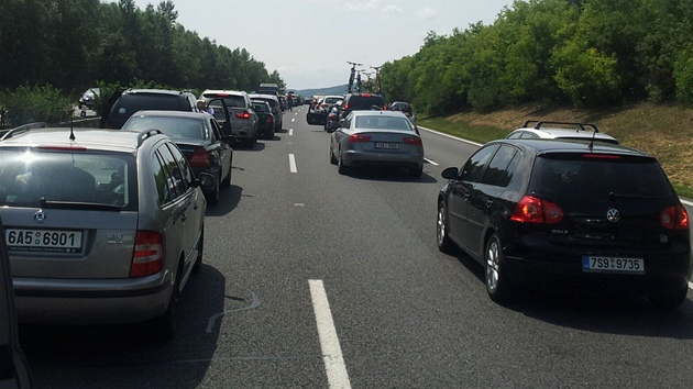 Na dálnici D5 budou ve druhé polovin� srpna opravovat silni�á�i dva úseky. (Ilustra�ní snímek)