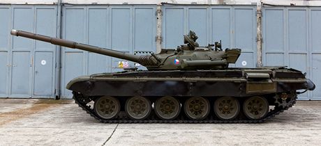 Posdka v Ranov na Jihlavsku skladuje nkolik destek tank T-72, kter...