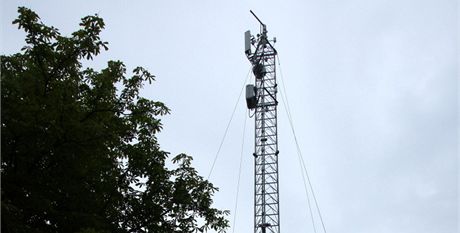 Testovací LTE vysíla v Praze. Ilustraní snímek.