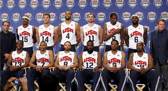 Americký basketbalový tým pro olympiádu v Londýn