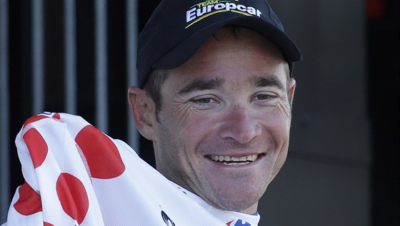 Francouzský cyklista Thomas Voeckler získal k etapovému vavínu i puntíkatý