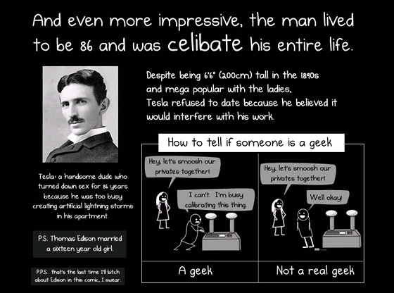Nikola Tesla, oblíbenec internetové komunity