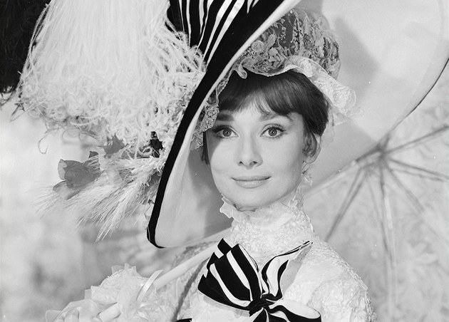 Audrey Hepburnová ve filmu My Fair Lady z roku 1964