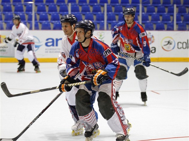 Čeští inline hokejisté prohráli ve finále mistrovství světa 1:2 s USA