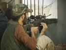 Bojovníci Syrské osvobozenecké armády v Homsu (17. ervence 2012)