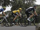 lutý Bradley Wiggins v prbhu 13. etapy Tour de France