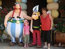 Barunka a její maminka v Parku Asterix 