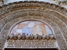 Lecce, detail portálu kostela Santi Niccolo e Cataldo 