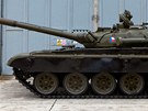 Posádka v Raníov na Jihlavsku skladuje nkolik desítek tank T-72, které...