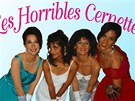 První snímek nahraný na web zobrazoval retuovaný snímek skupiny Les Horribles