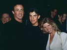 Sylvester Stallone, jeho syn Sage a exmanelka Sasha Czacková (1996)